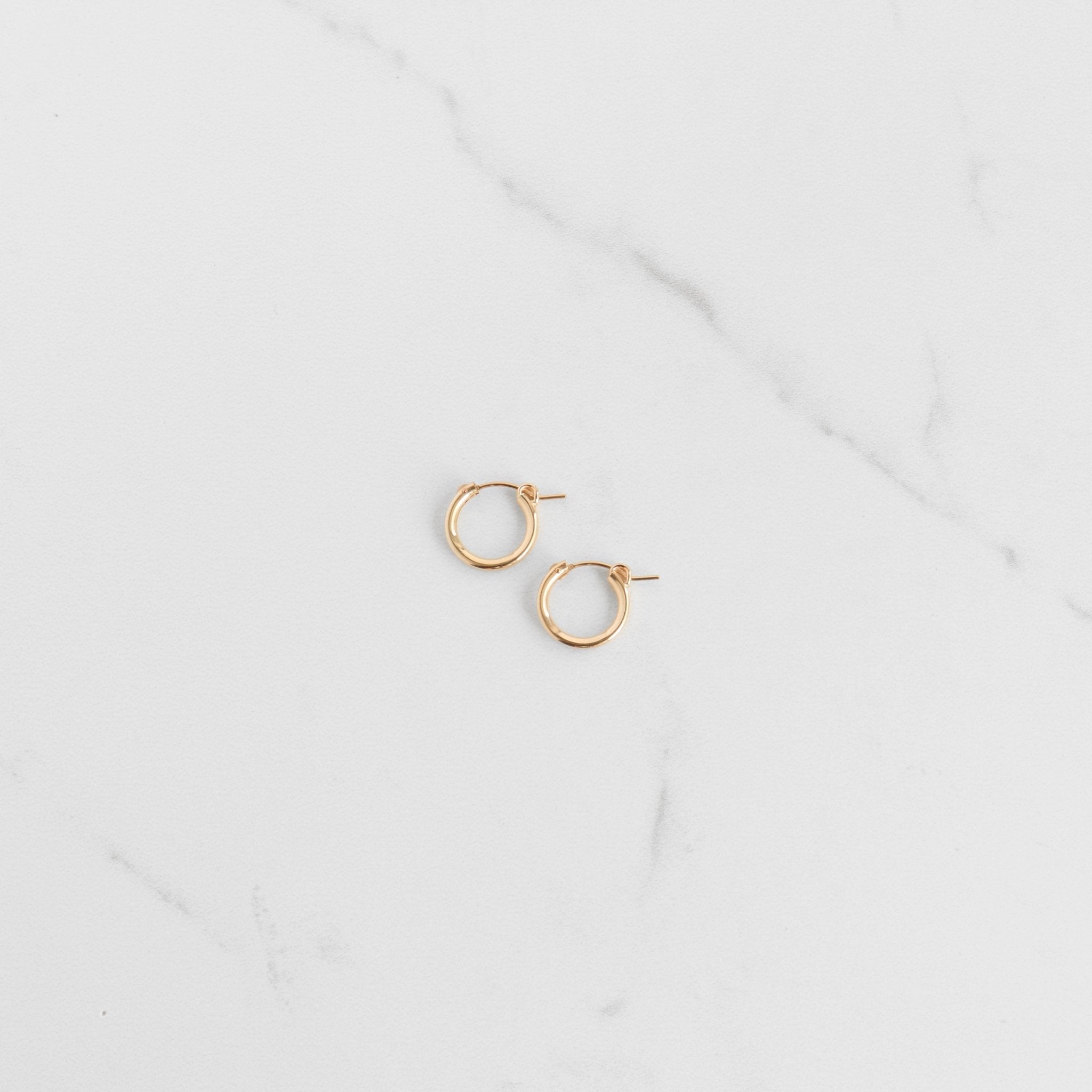 Classic Hinged Hoop Earrings - Gemlet