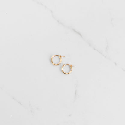 Classic Hinged Hoop Earrings - Gemlet