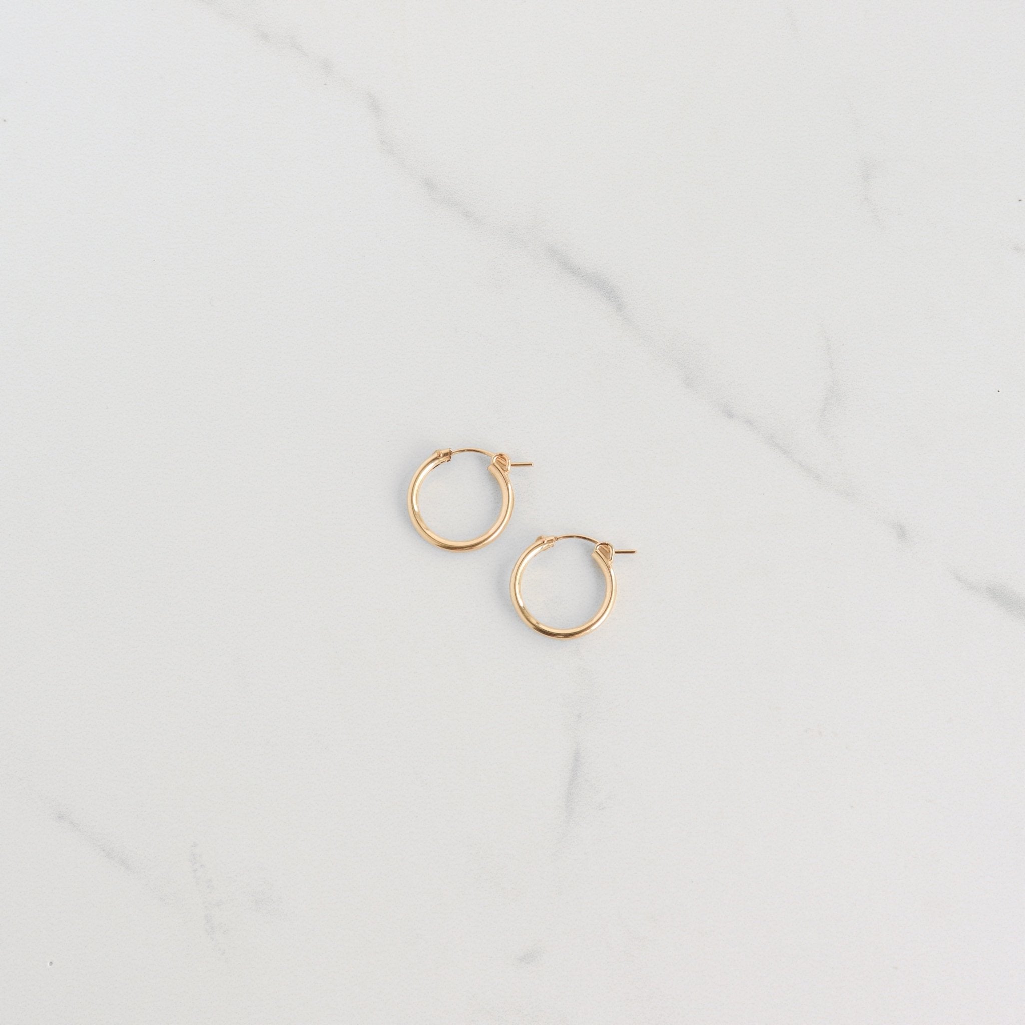 Classic Hinged Hoop Earrings - Gemlet