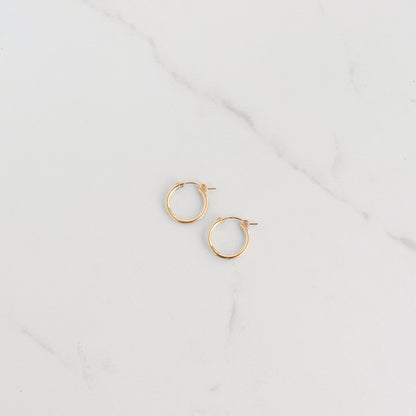 Classic Hinged Hoop Earrings - Gemlet