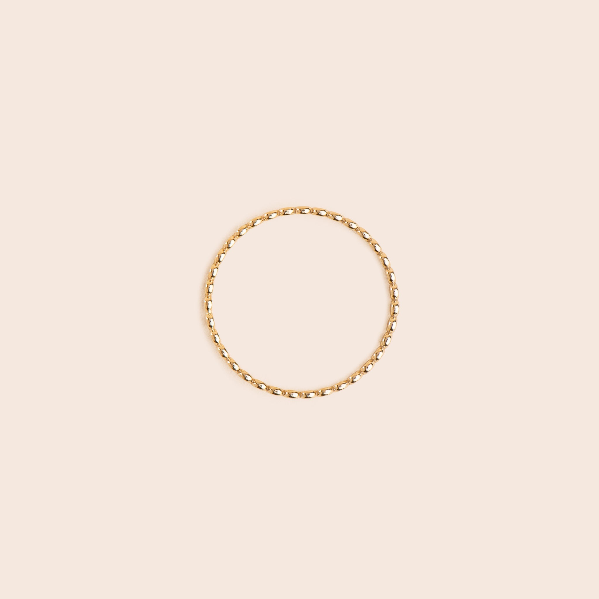 Dainty Dots - Gold Filled Stacking Ring - Gemlet