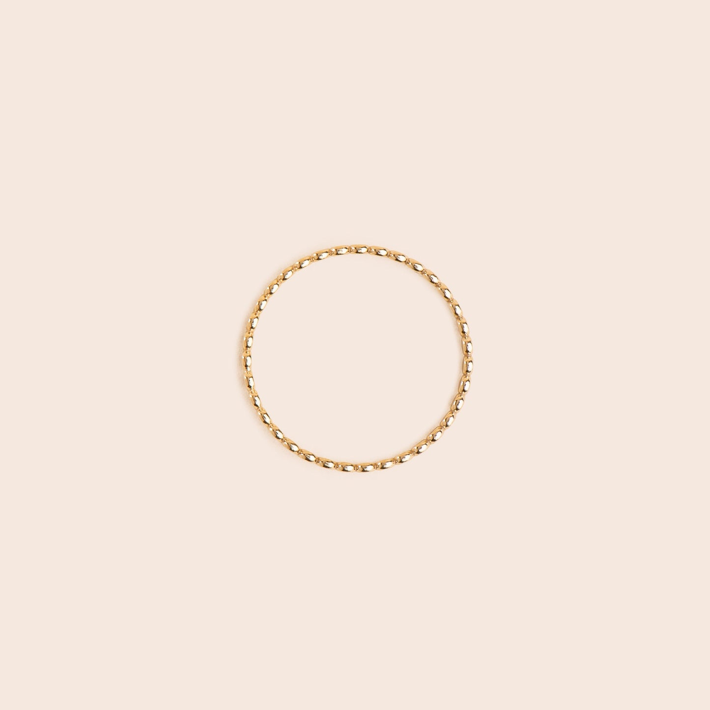 Dainty Dots - Gold Filled Stacking Ring - Gemlet