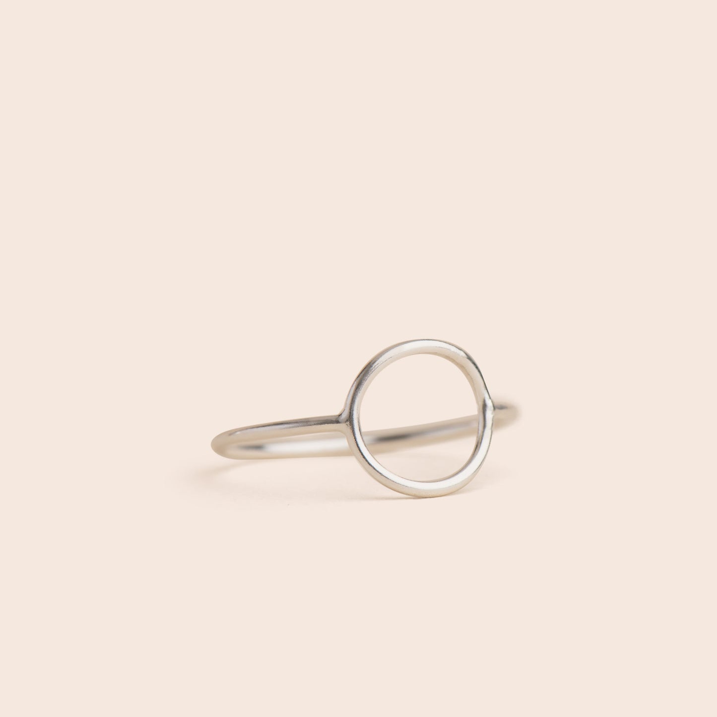 Load image into Gallery viewer, Full Circle - Sterling Silver Stacking Ring - Gemlet
