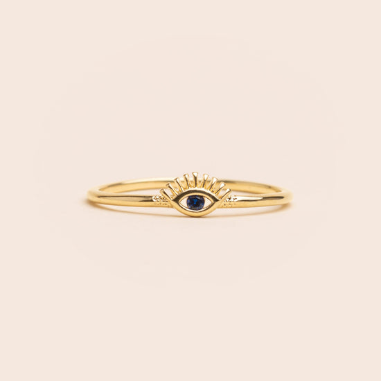 Gold Evil Eye Ring - Gemlet