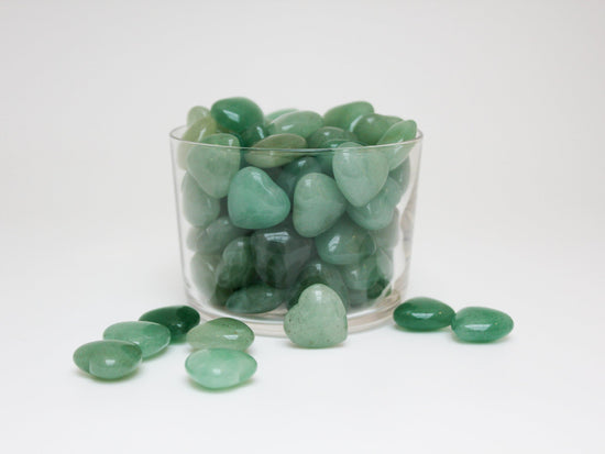 Load image into Gallery viewer, Green Aventurine Crystal Heart - Gemlet
