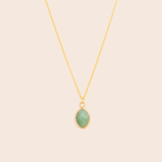 Jade Oval Necklace - Gemlet