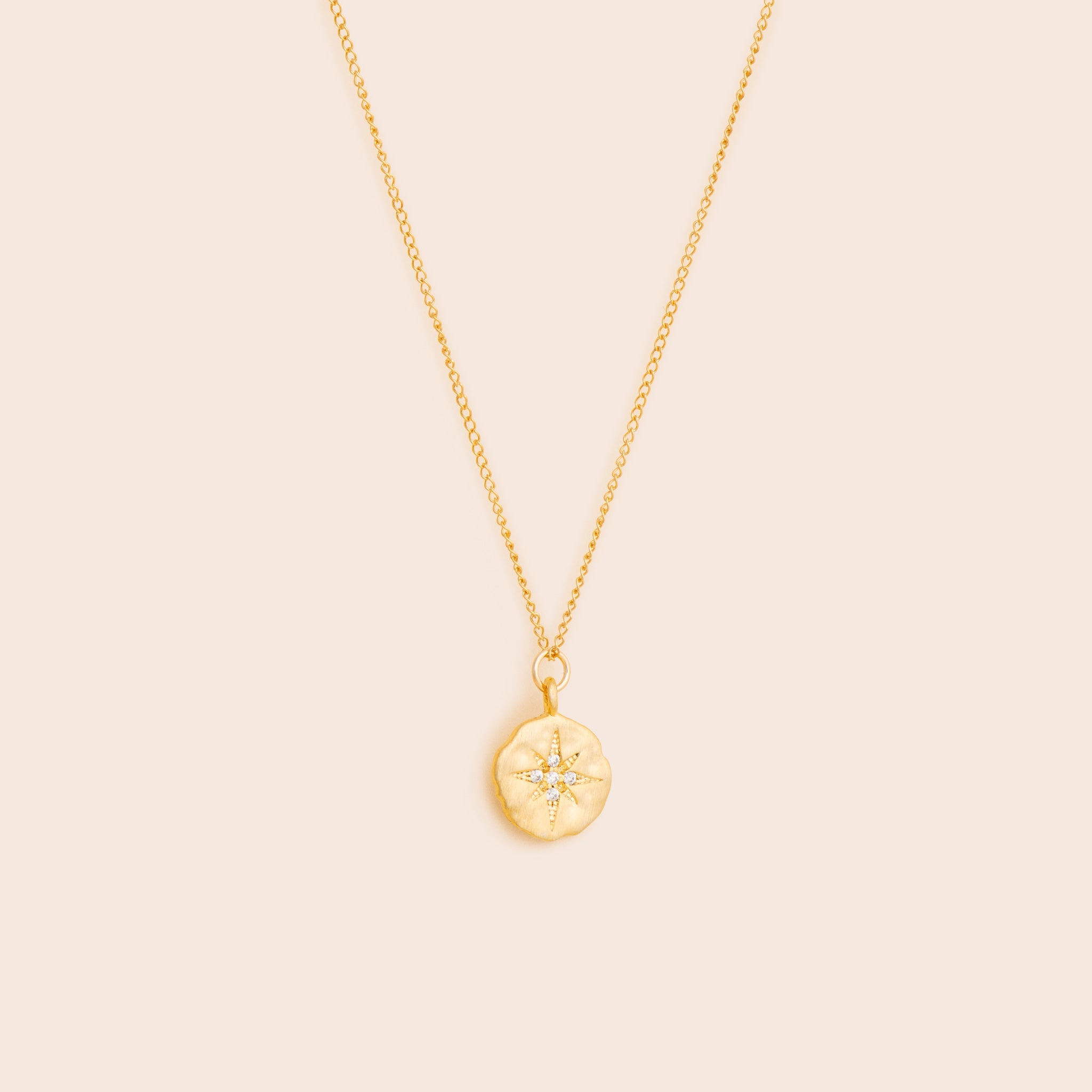 Northern Star Medallion Necklace - Gold Filled - Gemlet