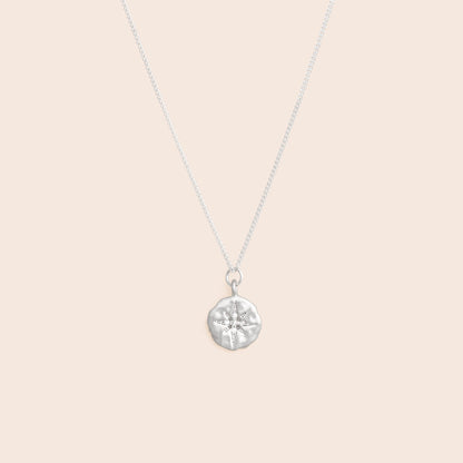 Northern Star Medallion Necklace - Sterling Silver - Gemlet