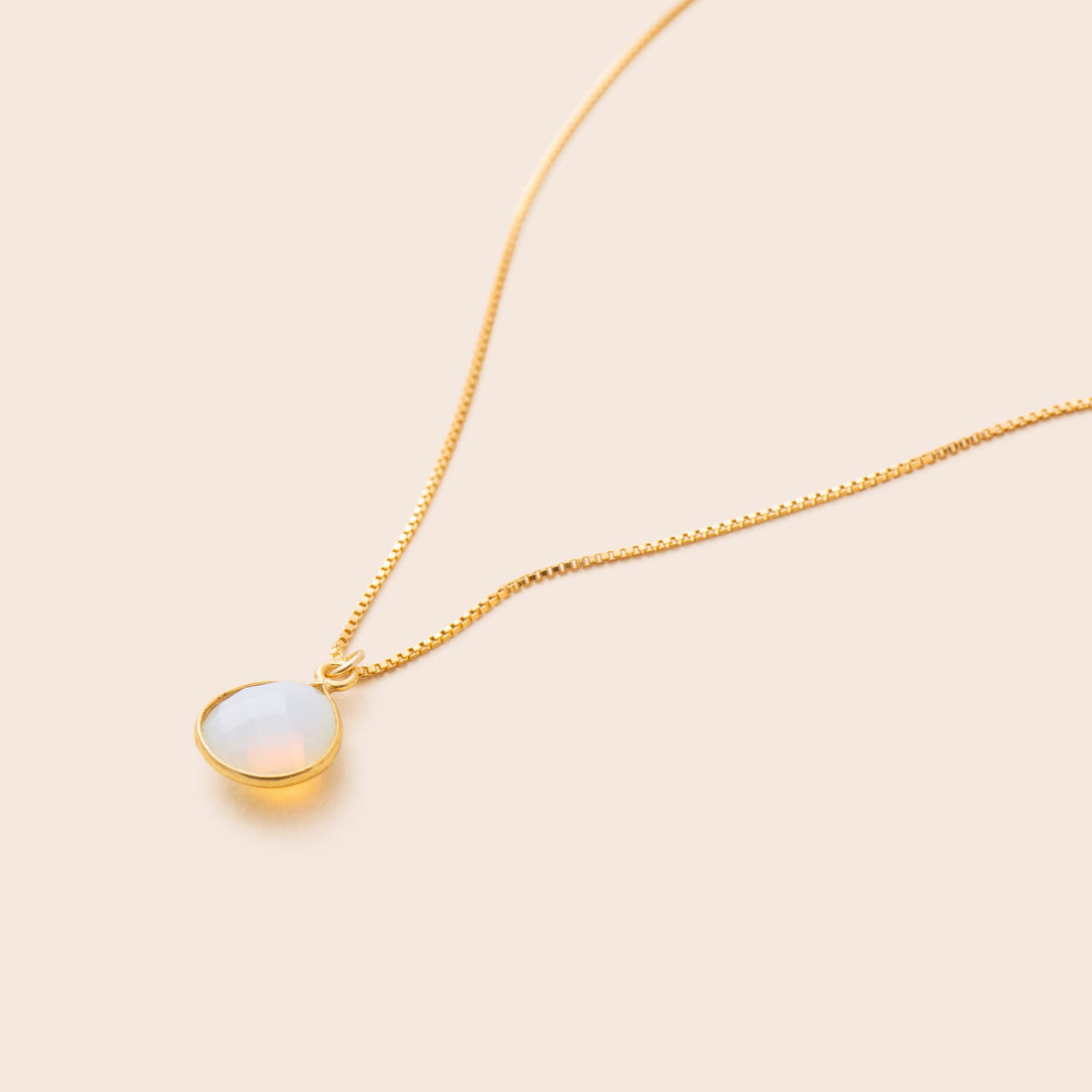 Opalite Briolette Necklace - Gemlet