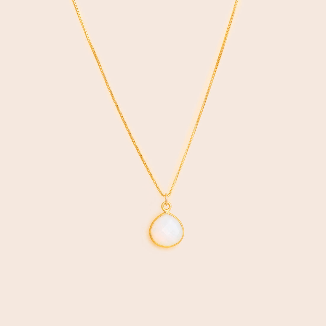 Opalite Briolette Necklace - Gemlet