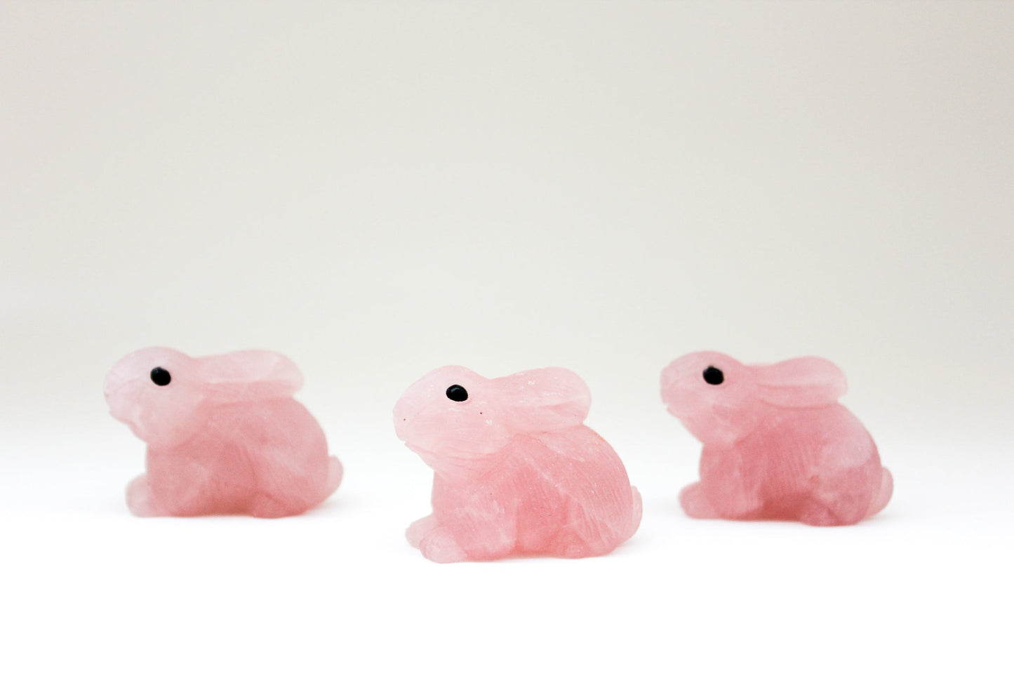 Load image into Gallery viewer, Rose Quartz Crystal Bunny - Gemlet
