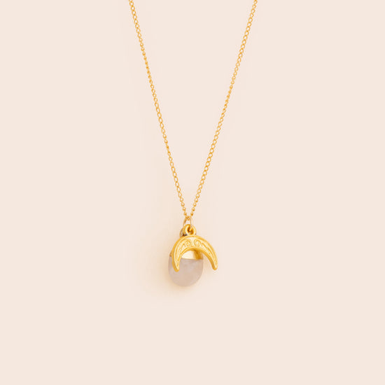 Rose Quartz Gem Drop Necklace - Gemlet