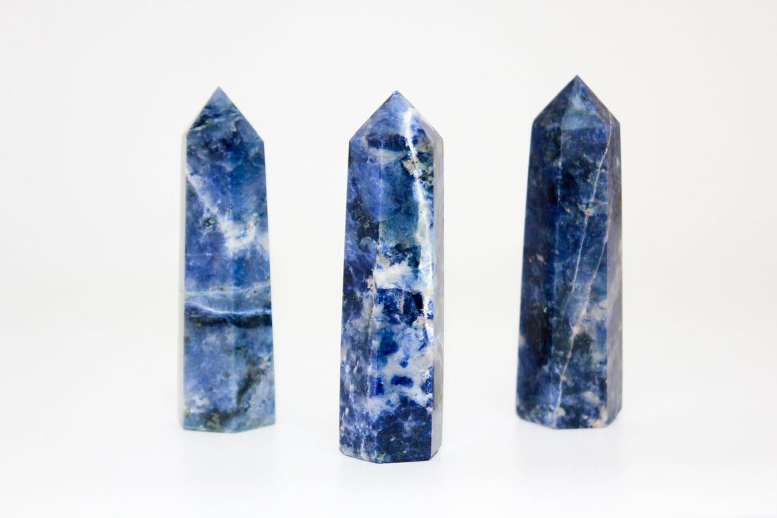 Sodalite Crystal Tower - Gemlet