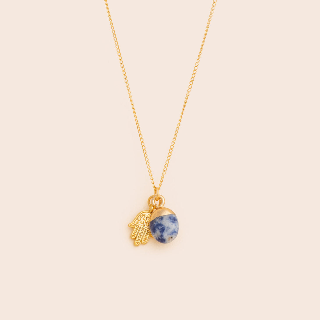 Sodalite Gem Drop Necklace - Gemlet