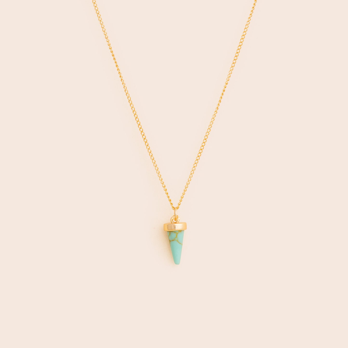 Load image into Gallery viewer, Turquoise Point Necklace - Gemlet
